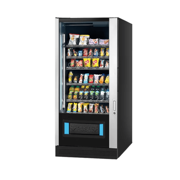 De Vendo G-Snack 8 Design Touch Slave KS8 is een uitbreiding voor bestaande vendingautomaten en biedt extra capaciteit voor snacks en non food producten zonder extra betaalsysteem. Ideaal te koppelen aan een master automaat voor een efficiënte vendingopstelling.