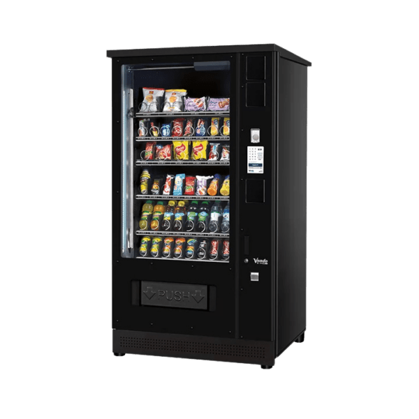De Vendo G-Snack 8 Touch Outdoor ST8 OD is een snackautomaat met touchscreen voor buitenlocaties, geschikt voor snacks en non food producten. Dankzij de robuuste uitvoering en moderne interface ideaal voor intensief gebruik buiten.