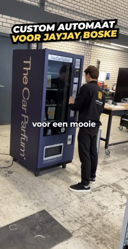 Custom automaat voor The Car Parfum van Jay-jay Boske