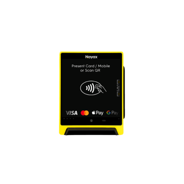 De Nayax VPOS Media 4 is een geavanceerde betaalterminal voor vendingautomaten met touchscreen en cashless betaalmogelijkheden. Ideaal voor locaties waar gebruiksgemak, interactie en moderne betaaloplossingen centraal staan.