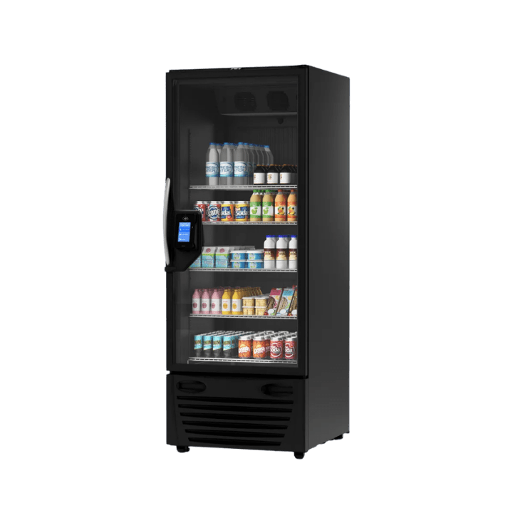De Pico Breeze is een smart vending koelkast met automatische betaling voor drankjes en snacks. Ideaal voor locaties waar gemak, snelheid en een moderne vendingervaring centraal staan.
