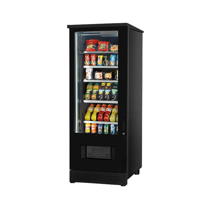 De Vendo G-Snack Design 6 Slave Outdoor SS6 OD is een uitbreiding voor bestaande vendingautomaten en biedt extra capaciteit voor snacks en non food producten op buitenlocaties. Ideaal te koppelen aan een master automaat voor een efficiënte en robuuste vendingopstelling.