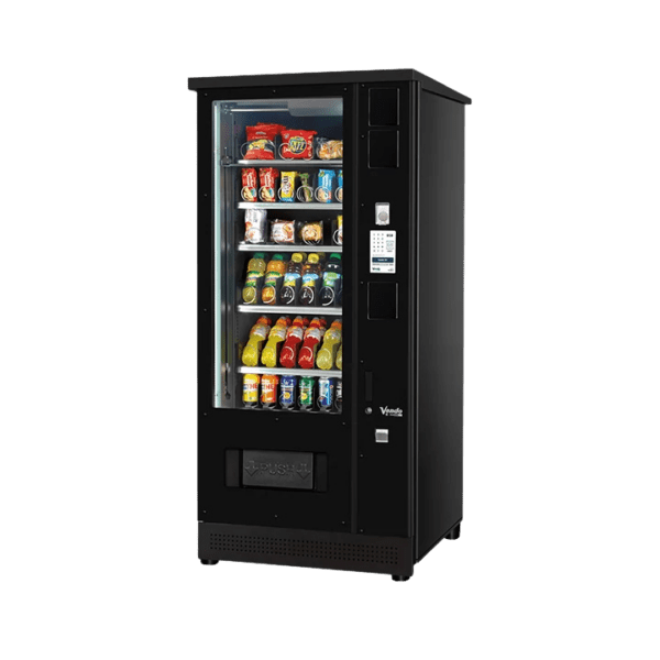 De Vendo G-Snack Touch 6 Outdoor ST6 OD is een snackautomaat met touchscreen voor buitenlocaties, geschikt voor snacks en non food producten. Dankzij de robuuste uitvoering en moderne interface ideaal voor intensief gebruik buiten.