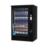 De Vendo G-Drink 9 Touch Outdoor DT9 OD is een drankautomaat met touchscreen voor buitenlocaties en hoge capaciteit, geschikt voor blikjes en flessen. Dankzij de robuuste uitvoering en moderne interface ideaal voor intensief gebruik buiten.
