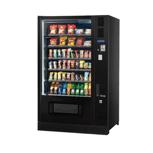 De Vendo G-Snack 10 SMX is een snackautomaat met hoge capaciteit, geschikt voor snacks en non food producten. Ideaal voor locaties waar een breed assortiment en maximale verkoopmogelijkheden centraal staan.