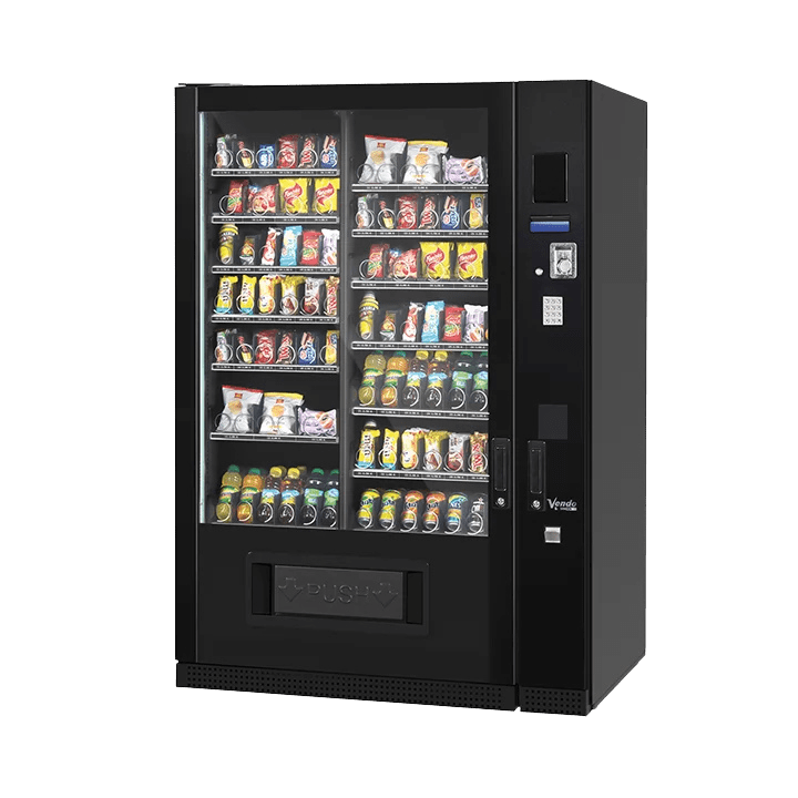De Vendo G-Snack 12 Standard S2L is een snackautomaat met extra hoge capaciteit, geschikt voor snacks en non food producten. Ideaal voor locaties waar een groot en gevarieerd assortiment gewenst is.