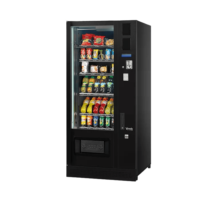 De Vendo G-Snack 6 SM6 is een compacte snackautomaat voor snacks en non food producten met een efficiënte indeling. Ideaal voor locaties waar ruimte beperkt is maar een betrouwbaar assortiment gewenst is.