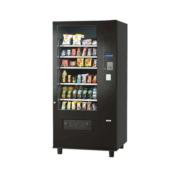 De Vendo G-Snack 8 Budget BS8 is een voordelige snackautomaat met ruimte voor snacks en non food producten. Ideaal voor locaties waar een betrouwbare vendingoplossing gewenst is tegen een scherp budget.