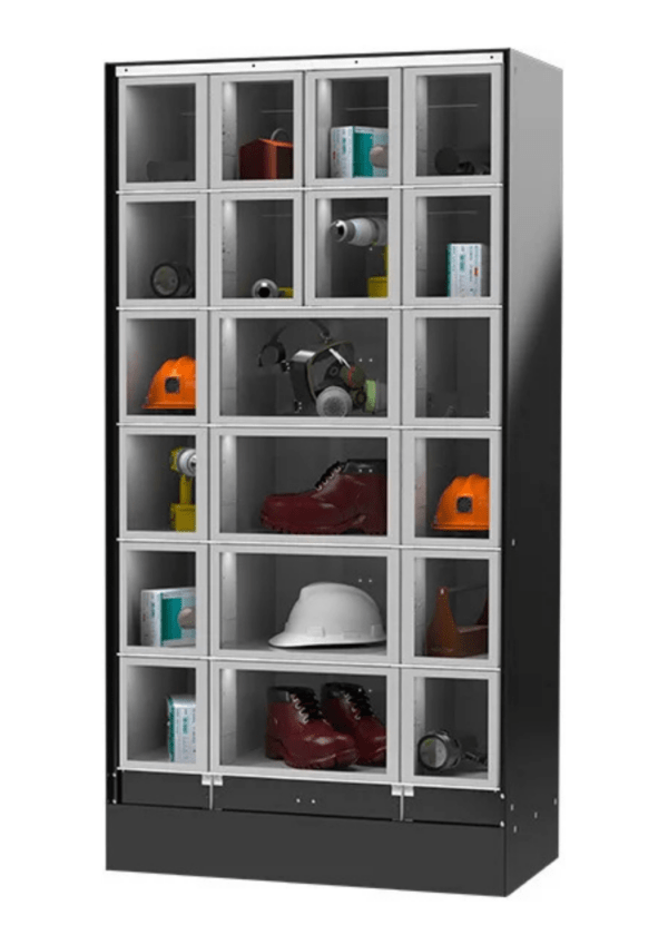 De Vendo Locker 20 Slave LCK 20 is een uitbreiding voor bestaande vendingopstellingen en biedt extra capaciteit voor pakketjes en non food producten. Ideaal te koppelen aan een master systeem voor een efficiënte en overzichtelijke uitgifte.