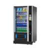 Extra informatie over de Vendo G Snack 8 Touch ST8 De Vendo G Snack 8 Touch ST8 is de ideale keuze voor locaties waar je een krachtige vendingoplossing wilt, maar net iets minder ruimte beschikbaar hebt. Denk aan kantoren, sportclubs of kleinere retailomgevingen waar efficiëntie en uitstraling belangrijk zijn. Net als de grotere varianten is deze automaat uitgerust met een modern touchscreen. Dit maakt het gebruik niet alleen eenvoudiger voor de klant, maar zorgt er ook voor dat aankopen sneller verlopen en klanten vaker meerdere producten tegelijk meenemen. Met maximaal 56 selecties biedt deze automaat nog steeds ruime mogelijkheden om een gevarieerd assortiment aan te bieden. Van snacks en gekoelde dranken tot verse producten zoals salades of maaltijden, alles is mogelijk. Hierdoor kun je de automaat perfect afstemmen op jouw doelgroep en locatie. Dankzij de betrouwbare koeltechniek blijven producten altijd op de juiste temperatuur, wat essentieel is voor zowel kwaliteit als verkoop. Het brede temperatuurbereik maakt deze automaat geschikt voor verschillende productcategorieën. Door het iets compactere formaat is de ST8 vaak makkelijker te plaatsen dan grotere modellen, terwijl je nog steeds profiteert van de voordelen van een moderne vendingmachine met touchscreen. Ideaal voor wie een sterke balans zoekt tussen capaciteit, gebruiksgemak en ruimte.