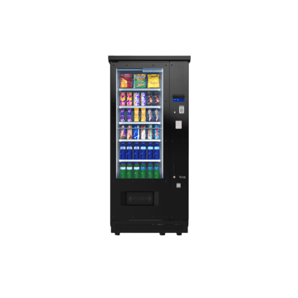 De Vendo G-Snack 6 Outdoor SM6 OD is een snackautomaat voor buitenlocaties, geschikt voor snacks en non food producten. Dankzij de robuuste uitvoering en betrouwbare techniek ideaal voor intensief gebruik buiten.