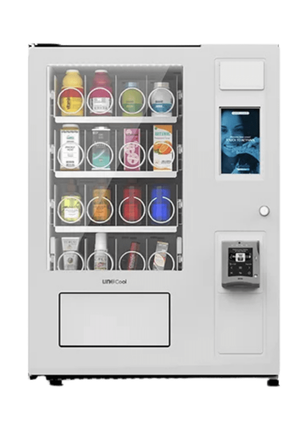 De Vendo UnoCool Tabletop SUC is een compacte drankautomaat in tafelmodel, geschikt voor blikjes, flessen, non-food en meer. Ideaal voor locaties met beperkte ruimte waar een efficiënte vendingoplossing gewenst is.