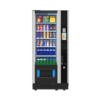 Extra informatie over de Vendo G Snack 6 Touch ST6 De Vendo G Snack 6 Touch ST6 is ontwikkeld voor locaties waar ruimte beperkt is, maar waar je toch een moderne en professionele vendingoplossing wilt inzetten. Dankzij het compacte formaat is deze automaat eenvoudig te plaatsen op plekken waar grotere machines niet passen. Het geïntegreerde touchscreen zorgt voor een intuïtieve en gebruiksvriendelijke bediening. Klanten kunnen eenvoudig hun producten selecteren, wat zorgt voor een snelle en prettige aankoopervaring. De automaat is geschikt voor een breed assortiment, waaronder snacks, frisdranken en non food producten. Met maximaal 36 selecties kun je een efficiënt en goed afgestemd aanbod samenstellen. Dankzij de robuuste bouw is de ST6 bestand tegen intensief gebruik en geschikt voor drukbezochte locaties. Dit maakt hem een betrouwbare keuze voor onder andere kantoren, sportlocaties en openbare ruimtes. Het FiFo systeem maakt het bijvullen eenvoudig en efficiënt, wat zorgt voor beter voorraadbeheer en minder verspilling. Optioneel kan de automaat worden uitgerust met extra functionaliteiten zoals een productlift of ID scanner, waardoor je ook kwetsbare producten of leeftijdsgebonden artikelen veilig kunt verkopen. De ST6 is daarmee een slimme keuze voor wie een compacte, moderne en betrouwbare vendingmachine zoekt met maximale gebruiksvriendelijkheid.