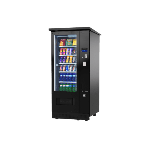 De Vendo G-Snack 6 Outdoor SM6 OD is een snackautomaat voor buitenlocaties, geschikt voor snacks en non food producten. Dankzij de robuuste uitvoering en betrouwbare techniek ideaal voor intensief gebruik buiten.