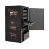 Extra informatie over de Vendo G Snack 10 Backloader + lift SBX KE De Vendo G Snack 10 Backloader SBX KE is speciaal ontwikkeld voor retailomgevingen waar versheid, hygiëne en efficiënt werken centraal staan. Dankzij het unieke achterinlaadsysteem vul je de automaat direct vanuit de winkel, zonder dat klanten hier hinder van ondervinden. Dit systeem voorkomt temperatuurwisselingen, wat essentieel is voor producten zoals vlees, gebak, maaltijden of medicijnen. Daarnaast zorgt het voor een hygiënische werkwijze en bespaar je tijd bij het bijvullen. De geïntegreerde lift zorgt voor een gecontroleerde en veilige uitgifte van producten. Hierdoor blijven producten in goede staat en is de automaat ook geschikt voor kwetsbare of verse items. Met maximaal 60 selecties biedt deze automaat voldoende ruimte om een breed assortiment aan te bieden. Ideaal voor slagerijen, bakkerijen, apotheken of andere winkels die hun producten ook buiten openingstijden willen verkopen. De automaat maakt het mogelijk om een 24/7 verkooppunt te creëren, waardoor je extra omzet genereert zonder extra personeel in te zetten. Klanten hebben op ieder moment toegang tot jouw producten, wat zorgt voor meer gemak en een betere service. Het moderne ontwerp en de flexibele indeling zorgen ervoor dat de automaat naadloos aansluit bij jouw winkelinrichting. De SBX KE is daarmee dé oplossing voor winkels die hun verkoop willen uitbreiden naar buiten openingstijden, zonder in te leveren op kwaliteit of controle.