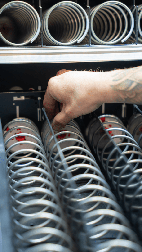 Configuratie naar wens | Gratis indelen van vendingmachine | productindeling naar wens | Vendingautomaat