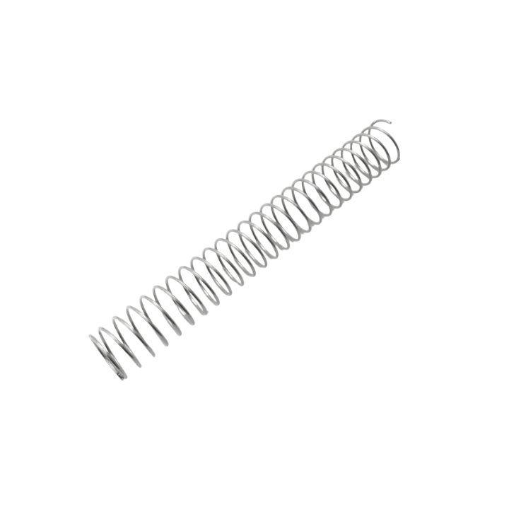 Rechts draaiende Vendo spiraal van 18,5 mm, geschikt voor het uitgeven van kleinere producten zoals kauwgom, snoep en vergelijkbare artikelen in een Vendo vendingmachine. Vendo Spiraal Rechts 18,5 mm voor Vendo vendingmachine