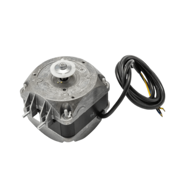 Ventilator motor 16W Vendo voor gekoelde Vendo vendingmachines, geschikt als vervangende ventilator voor het circuleren van lucht in het koelsysteem en voor het behouden van een stabiele temperatuur van blikjes, flesjes en andere gekoelde producten.