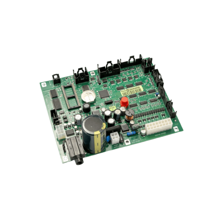 Moederbord SF-01 Printplaat Vendo G-snack voor Vendo snackautomaten, geschikt als vervangende printplaat voor de elektronische aansturing van productselectie, betalingen en andere machinefuncties binnen gereviseerde G-snack automaten.