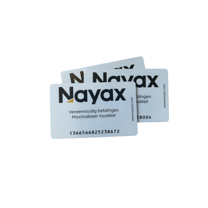 Nayax Testpasjes per 5 voor vendingmachines met een Nayax betaalsysteem, geschikt voor medewerkers, vaste gebruikers en testdoeleinden om korting, tegoed of gratis producten per dag eenvoudig toe te passen op snackautomaten, drankautomaten en vendingmachines.