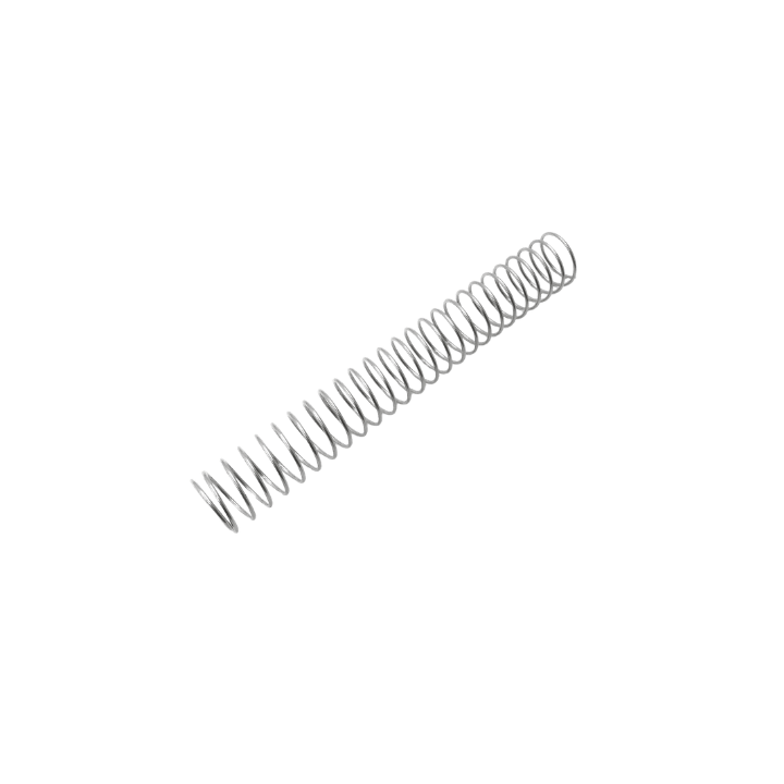 Links draaiende Vendo spiraal van 18,5 mm, geschikt voor het uitgeven van kleinere producten zoals kauwgom, snoep en vergelijkbare artikelen in een Vendo vendingmachine. 404556 Vendo Spiraal Links 18,5 mm voor Vendo vendingmachine