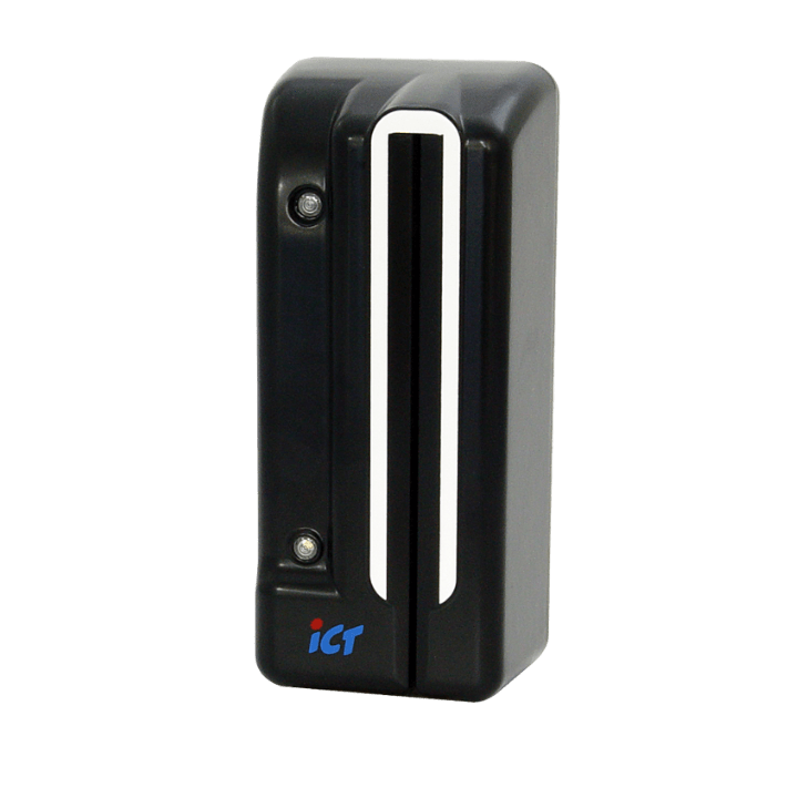 ICT DCM5 ID Scanner voor vendingmachines en verkoopautomaten, geschikt als documentlezer voor leeftijdsverificatie via ID kaarten en rijbewijzen in kaartformaat bij automaten met leeftijdsgebonden producten.